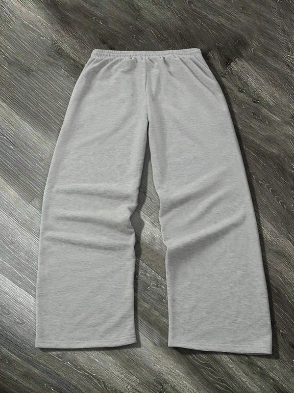 Men's Black "Graffiti Street Art" Star Graphic Wide-Leg Sweatpants - Trending #UrbanStreetStyle, Hot-Selling Fashion Bottoms for Daily/Cool Looks, Must-Have in Men's Apparel with Street Art Aesthetic & Relaxed Silhouette