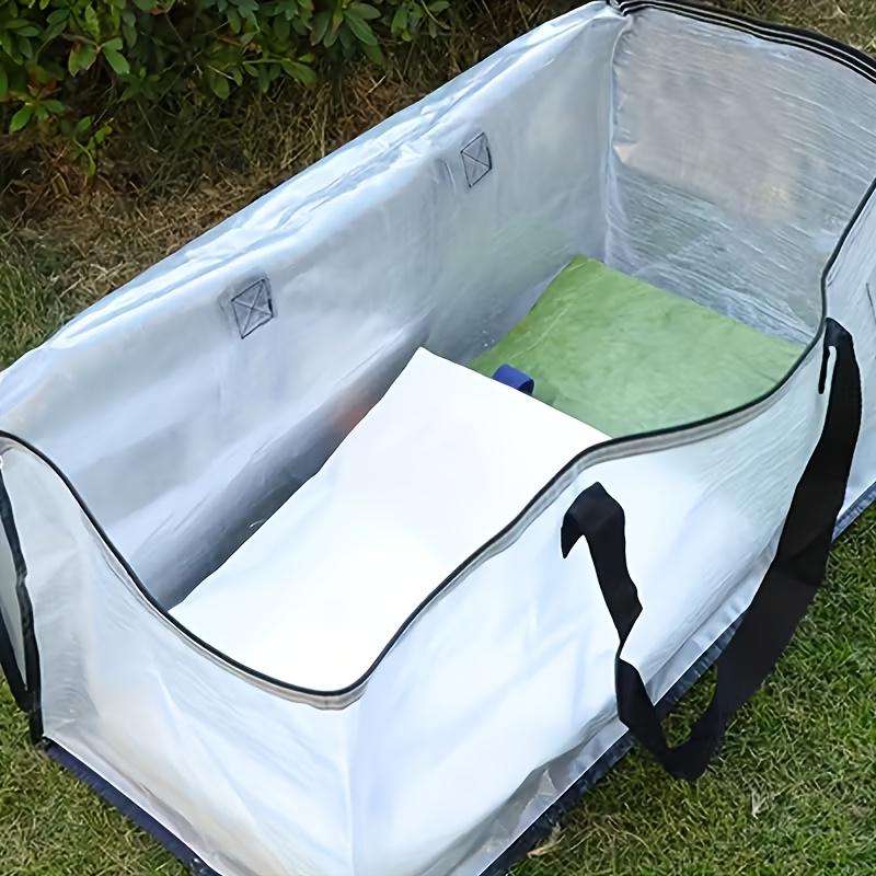 Heavy Duty Clear Storage Bags 3/6pcs - 74x36x33cm Extra Large Moving Boxes with Zipper Handles, Waterproof Clothes Organizer f