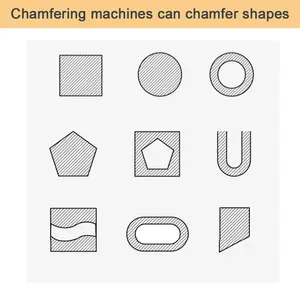 Pneumatic Chamfering Machine Carpenter Chamfering Tool Portable Handheld Grind Tool Metal Wood Acrylic Deburring Beveling Trimming Machine