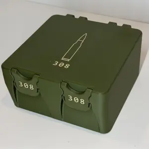 3D Printed Plastic Storage box for 308, 100 rounds. (No firearms or ammunition included)