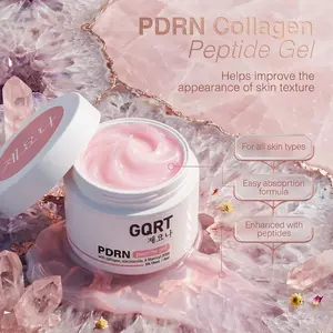 GQRT Jelly Peptide Gel with PDRN| Hydrating Collagen & Niacinamide Moisturizer| Lightweight Daily Skincare for Smooth, Healthy-Looking Glow