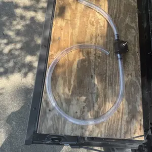 High-Flow Electric Drill Pump – Self Priming Portable Water Pump, Drill Powered Transfer Pump for Water, Oil, Gasoline & Diesel | Hand-Powered, Non-Electric Pump with Quick Flow Rate & Hose Connectors for Home, Garage & Outdoor Use