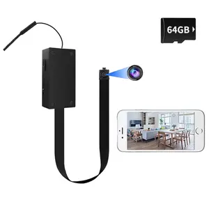 64GB HD 1080P WiFi IP Mini Camera,Hidden camera,Video Recorder Real-time Home security Micro Camcorder 90 degree DIY 4K Module Motion remote contro Hidden TF