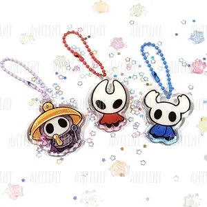 Hollow Knight, Hornet and Sherma Acrylic Keychain, Great For Daily Use Or As Thoughtful Little Gifts For Your Friends And Yourself