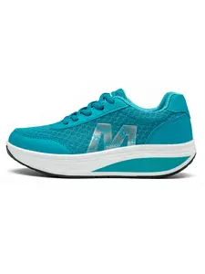 New Women's Casual Shoes, Comfortable Breathable Mesh, Fashionable Thick Sole, Height Increasing, Versatile Stylish Fashion Walking Sneakers