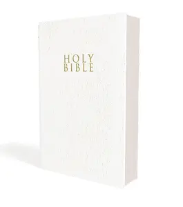 USED-Niv, Gift and Award Bible, Leather-Look, White, Red Letter Edition, Comfort Print by Zondervan (Paperback)