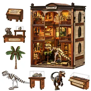 Fossil Museum DIY Assembly Model Kit, DIY Toy Kit for Family Friends Birthday Gift, Perfect for Halloween Christmas New Year, Diy Building Model