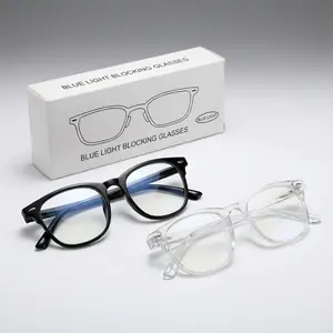 1/2 Pack Blue Light Blocking Reading Glasses for Women Men Fashion Computer Gaming TV Eyeglasses Office Work Party Daily Glasses, Birthday Gifts