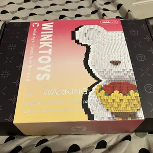 Product Review of Bear Building Block,Winktoys building block,Bear Toys,Birthday Gift,Educational,Boy,Girl,Trend Decoration,Cool Gifts,Brick,Family Bonding,Black Friday,Christmas,Valentine’s Day from ✝**y <**