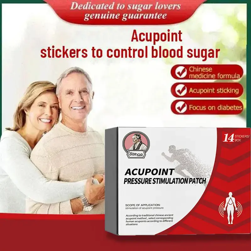 Natural Acupoint Patch for Blood Sugar Control - Promote Healthy Glucose Levels, Boost Metabolism, and Support Overall Wellness for Balanced Health