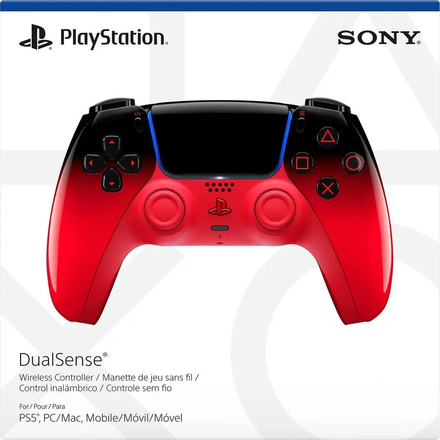Sony PlayStation 5 DualSense Wireless Controller - Techno Red Sony PlayStation 5 DualSense Wireless Controller - Techno Red