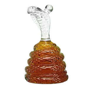 Kitchenware: King Cobra Shaped Whiskey Decanter - Handcrafted Multicolor Decanter for Whiskey Lovers
