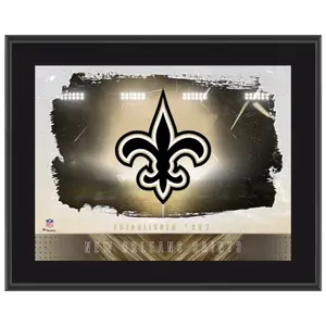 New Orleans Saints Team Logo 10.5" x 13" Sublimated Plaque Fanatics