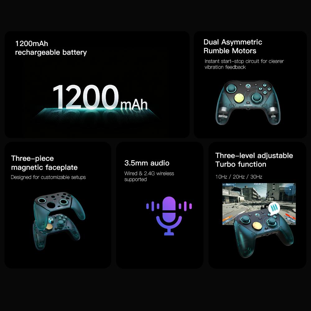 [Pre-Order]GameSir G7 Pro 8K PC Aimlabs Edition (Not for Xbox) Esports Controller for PC, Android, iOS, Switch