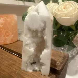 Moroccan Quartz Obelisk Geode