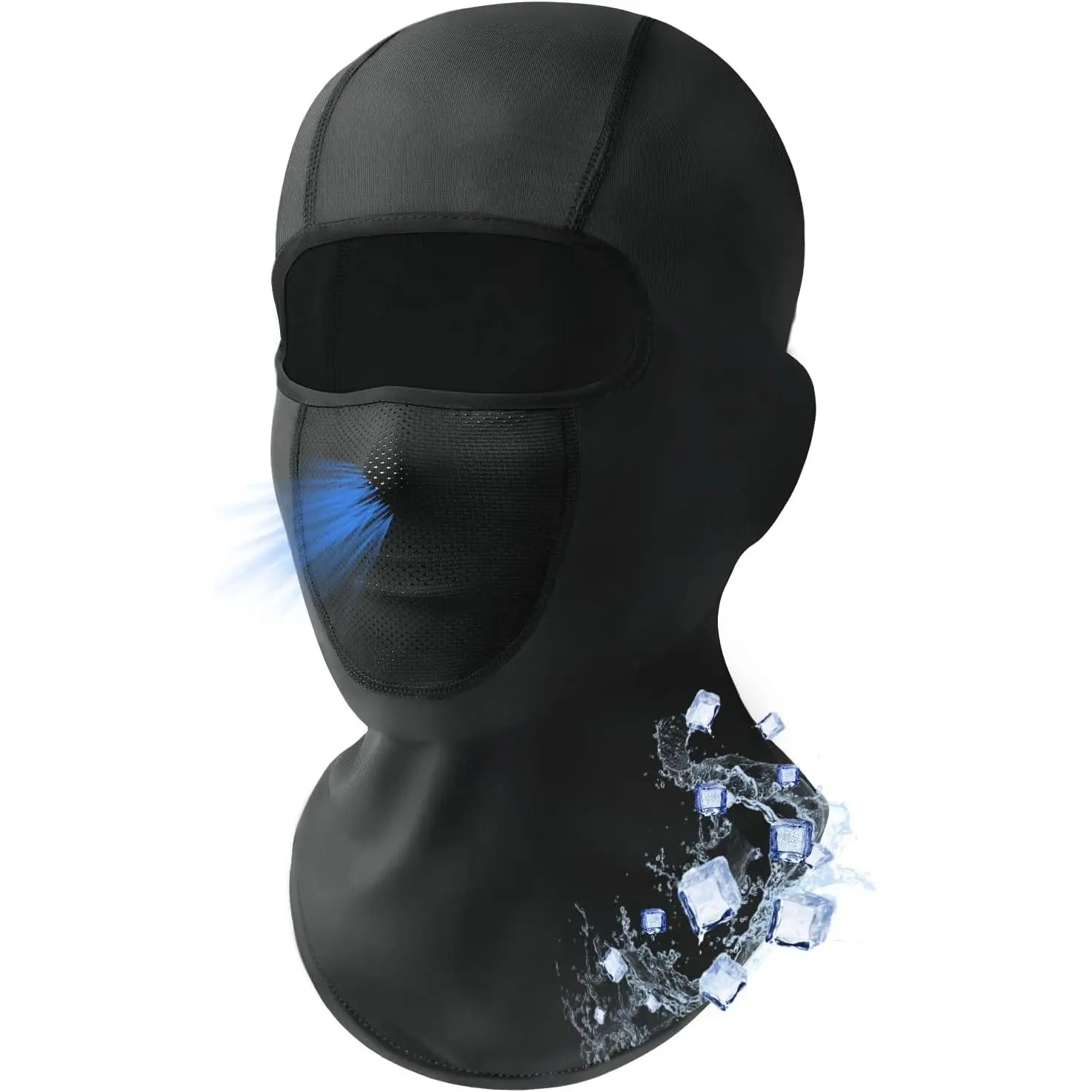 Unisex Cooling Breathable Silk Balaclava Mask - Motorcycle Face Mask for Sun UV Protection, Suitable for Motorcycle Use, Football, Baseball, Halloween Costume