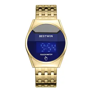 【DealsForYouDays】Touchscreen Racing Sport watch Luxury Mens Racing Sport ​Iridescent diamond-shaped mirror surfacet WatchMultifunction Chronograph  Stainless Stee! Casual Business Stvle Perfect Giftfor Him fashionable wristwatch time display