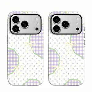 Stylish Floral Pattern Phone Case — Compatible with Samsung S26/S25/S24/S23/S22/S21 and iPhone 17/16/15/14/13/12/11 Phone Cases. Perfect for protection and style. Ideal gift for loved ones.