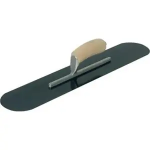 Exposed rivet pool trowel with wooden handle 4.5 x 22” Product No. 13596