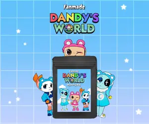 Dandy's World Carebear Acrylic Keychain, Great For Daily Use Or As Thoughtful Little Gifts For Your Friends And Yourself