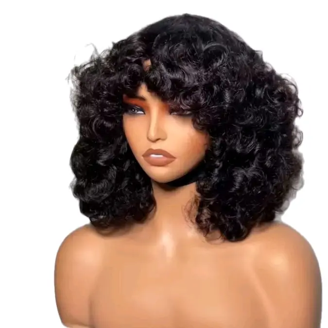 Bob indian hair wigs 100% Human Hair Wig 10 Inch Frontal & Closure Available Natural Look