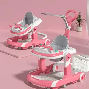 Black Friday2 in 1 Baby Infant Walker Anti-Rollover Walker with Learning Toy for Infants anti-rollover Multifunctional Without Battery wooden newborn Multi-Functional Foldable Convertible Mocha Crib with Greenguard Gold Mini Crib with Adjustable Mattress