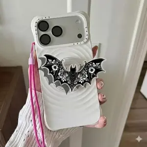 Floral Black Bat Spooky Kindle Grip Books Bookish Magnetic Kindle Grip Book Lover Kindle Accessories Phone Holder PopSocket Phone Grip Magnetic Pop Socket Phone Grip