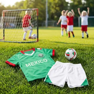 Kids Soccer Jerseys for Boys & Girls Size 2-14 Years - Breathable Youth Soccer Football Training Outfits Gifts, Perfect for Youth Sports, Team Uniforms, Practice Sessions, and as a Birthday or Holiday Present for Young Athletes