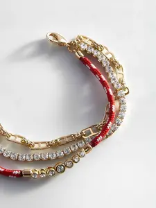 Rowan Semi-Precious Layered Bracelet - Shanghai