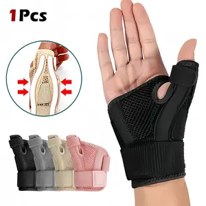 Flexible Splint Wrist Thumb Support Brace, 1 Count Breathable Thumb Protector Guard for Men and Women, Thumb Stabilizer for Left Or Right Hand Wrist Wraps