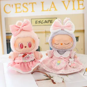 17cm Labu-bu Doll Princess Dress - Elegant & Cute Outfit for Tiny Dolls | Perfect for Labu-bu(Doll not included)