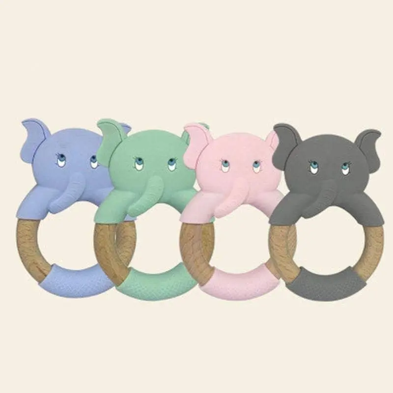 Silicone Elephant Teether