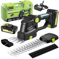 GREEN HEDGE TRIMMER+1 BATTERIES