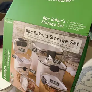 Product Review of Progressive ProKeeper 6-Piece Baker's Storage Set Container Kitchen from N**a