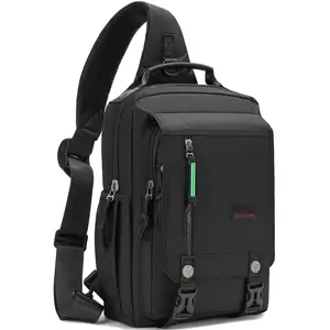 Sling Bags Chest Shoulder Backpacks  12.5'' 13.3'' 14.1'' 15.6''laptop Backpack Crossbody Messenger Bag Travel Outdoor