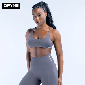 DFYNE Dynamic Twist Back Bra & Shorts Set  Seamless Sculpting Fit + Open Twist-Back – Yoga Gym Activewear