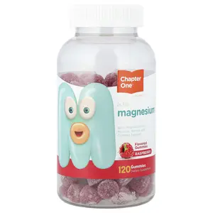 Zahler Magnesium Gummies, Raspberry, 120 Gummies (50 mg per Gummy)