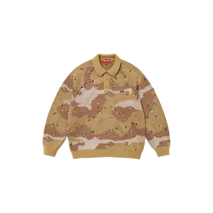 Small Box Polo Sweater "FW24 - Desert Camo" SU25465