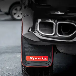 Universal Car & Suv Mud Flaps Set, Front & Rear Splash Guards with Screws, Prevents Dirt & Muddy Water, Durable Auto Accessories