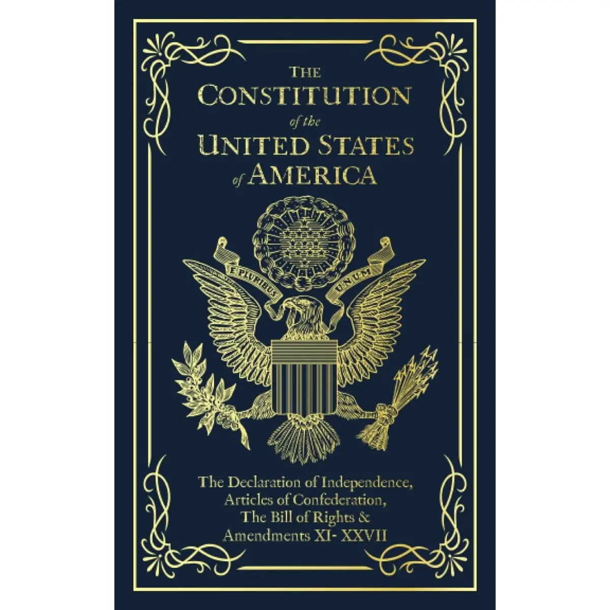 The United States Constitution Book, Including the Declaration of Independence and the Bill of Rights - Humanities & Social Sciences Politics Law Reading Materials