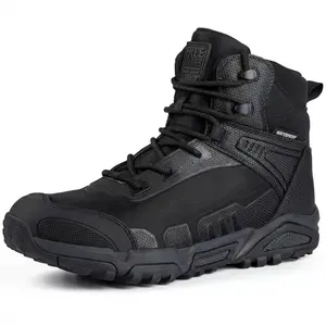 Tactical Boots Men Waterproof Lightweight Work Boots for Outdoor Hiking Durable Comfortable FREE SOLDIER