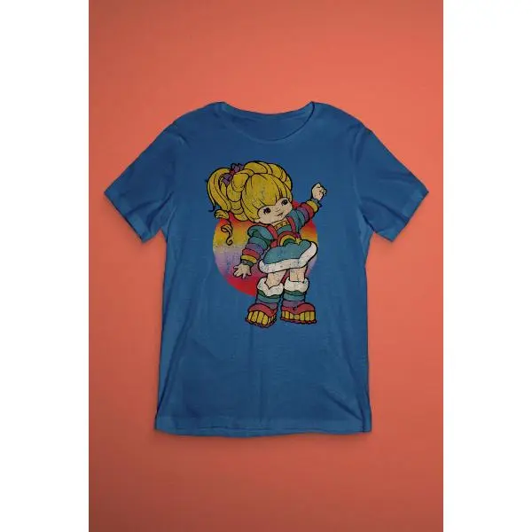 Classic Rainbow Brite 80s T-Shirt - Vintage 80s Cartoon Unisex Tee  Hoodie  Sweatshirt