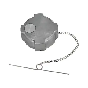 Fuel Cap L-2A 1/4 Tum Non-Locking, Non-Vented. 3" Nominal Size, 1/4 Turn, Aluminum for Trucks