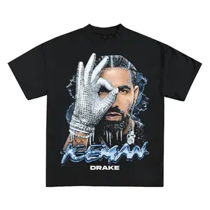Drake The Iceman “Frozen Vision” TEE, Unisex Rap Shirt, Rap Tee, Music Fans Shirt, Rapper Merch Gift for Him Gift For Her, Y2K Womenswear And Menswear Graphic Tee Top Crewneck Apparel
