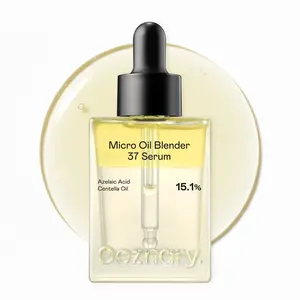 Azelaic Micro Oil Blender 37 Serum with 12% Azelaic Acid, 3% Centella Oil & Kojic Acid for Redness and Troubled Sensitive skinㅣA low-irritant & Soothing Korean Skincare – 1.01 fl oz / 30ml