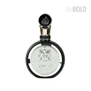 Khadlaj Lattafa Fakhar Lattafa Man - 100ml Fragrance Perfume with Unique Design and Black Bottle Regular Edition Vanilla Violet Scented Aroma Cologne
