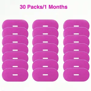 Micropore Tape With Breathing Hole (30 Pack) - Breathable Tape For Men Women, Strong Hold Pain-Free Removal (Pink、Black、Blue)