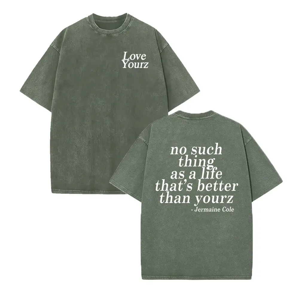 Washed T-shirt-Green