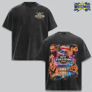 UFC FREEDOM 250 T-SHIRT, UFC Tshirt MMA Fan, UFC MMA Tee, UFC Champions Sports Shirt, UFC Fan Custom Vintage Design, Custom Bootleg UFC Tee, UFC Vintage Tee, UFC Merch tiktokshopspringglowup summervibes