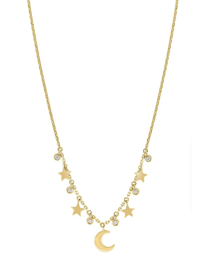 Effy Fine Jewelry 14K 0.13 ct. tw. Diamond Necklace
